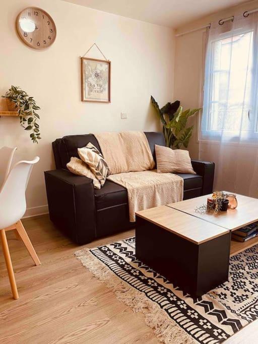Appartement Cosy Au Calme A 20 Min De Paris 维勒瑞夫 外观 照片