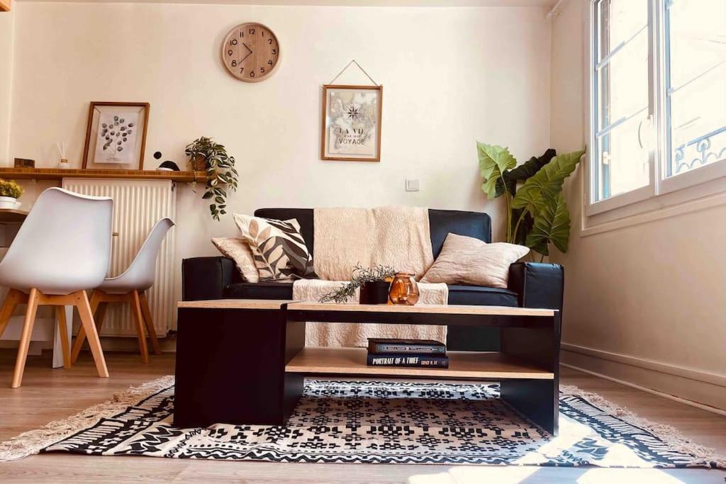 Appartement Cosy Au Calme A 20 Min De Paris 维勒瑞夫 外观 照片