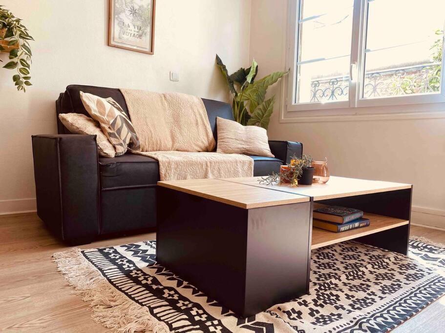 Appartement Cosy Au Calme A 20 Min De Paris 维勒瑞夫 外观 照片