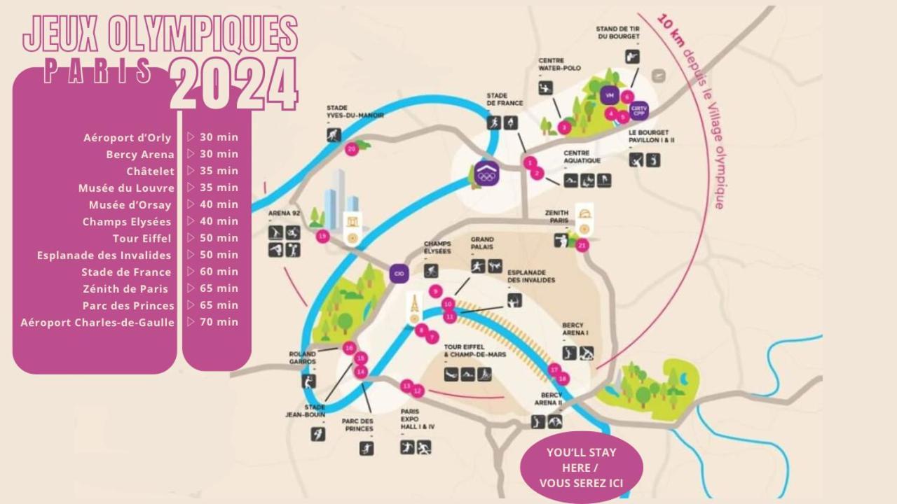 Appartement Cosy Au Calme A 20 Min De Paris 维勒瑞夫 外观 照片